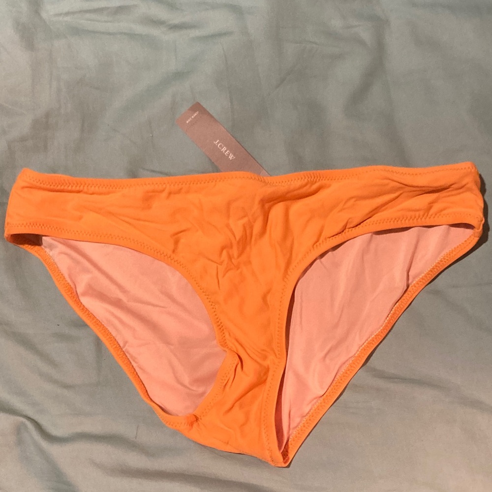 NWT J. Crew Peach-Orange Bikini Bottoms